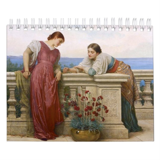 Art-Kalender im Vorfeld der Raphaelite Kalender (Titelbild)
