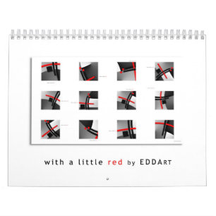 ART-Kalender - mit etwas Rot Kalender