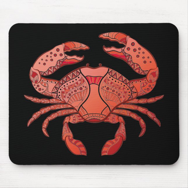 Art-Krabbe Mousepad (Vorne)