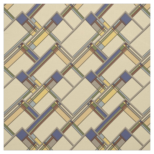 Art & Kunsthandwerk: Geometrisches Muster Stoff (Muster)