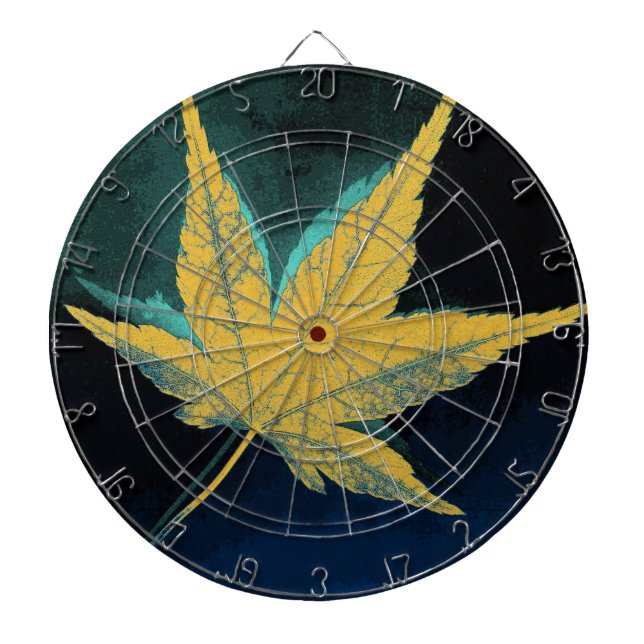 Art Leaf 16 Dartscheibe (vorne)