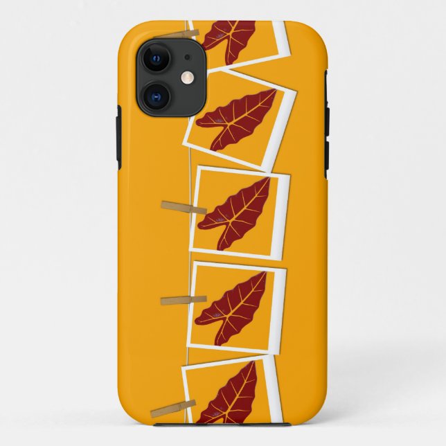 Art Leaf 18 Case-Mate iPhone Hülle (Rückseite)