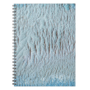 Art Leinwand blaue Textur Notizblock