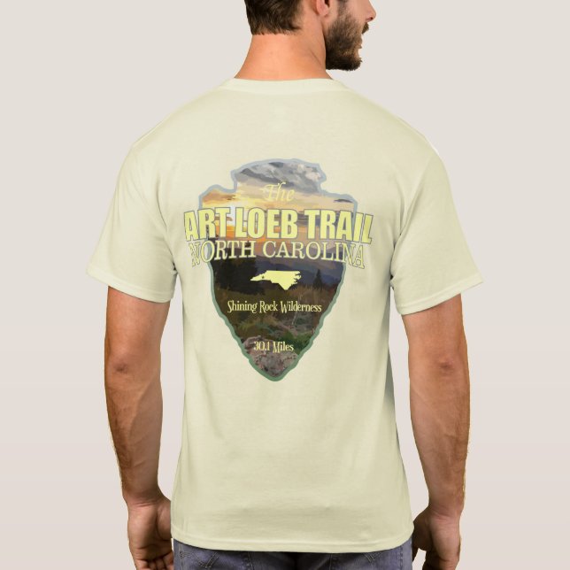 Art Loeb Trail (Pfeilspitzen) T-Shirt (Rückseite)