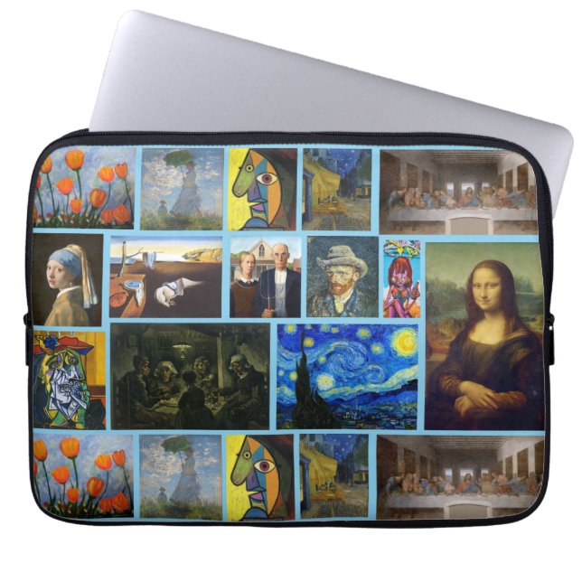 Art Masterpieces, Blue Laptopschutzhülle (Vorderseite)
