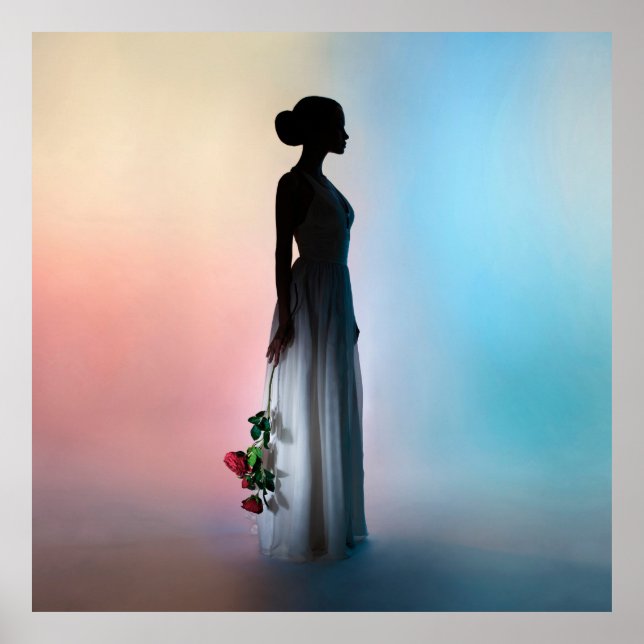 Art Modestudio Foto von wunderschönen Frauen Poster (Vorne)