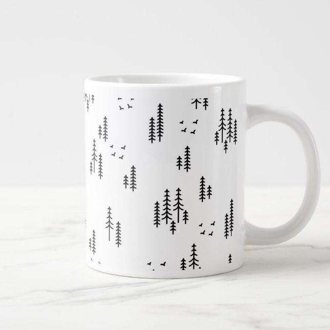 Art Muster der Forstlinie Jumbo-Tasse (Rechts)