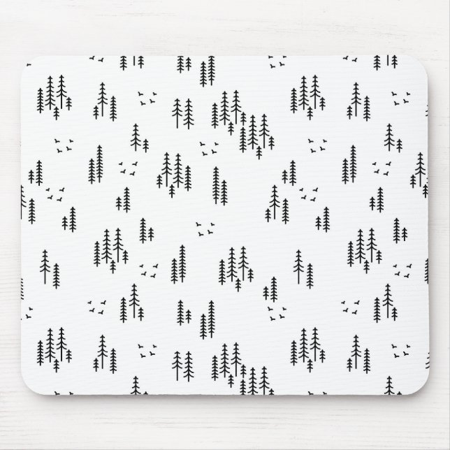 Art Muster der Forstlinie Mousepad (Vorne)