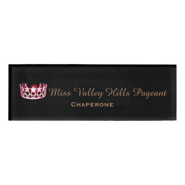 Art-Name-Umbau Fräulein-USA Amerika Namenschild (Vorderseite)