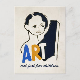 ART... nicht nur für Kinder [Postkarte] Postkarte