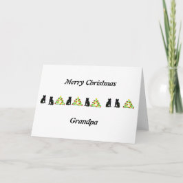 Art,Niedliches Katzenklettern,personalisiert Karte