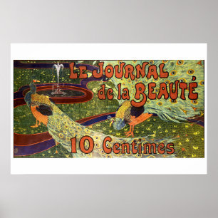 Art Nouveau 1897 Journal Anzeige von Louis Rhead Poster