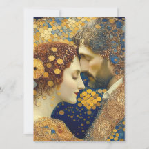 Art Nouveau A Couple In Love 