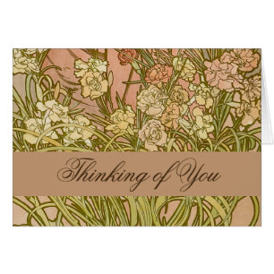 Art Nouveau Alfonse Mucha Blumenzucht Blume