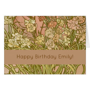 Art Nouveau Alfonse Mucha Blumenzucht Blume