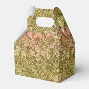 Art Nouveau Alfonse Mucha Blumenzucht Blume Geschenkschachtel