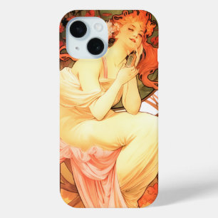 Art nouveau alphonse mucha frau floral parfüm Case-Mate iPhone hülle