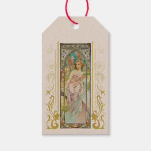 Art Nouveau Alphonse Mucha - Morgens Erwachen Geschenkanhänger