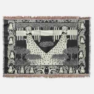 Art Nouveau Aubrey Beardsley Salome Teppiche Decke