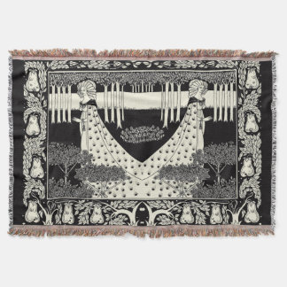 Art Nouveau Aubrey Beardsley Salome Teppiche Decke