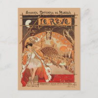 Art Nouveau Ballet Steinlen Reve Japanischer Tanz