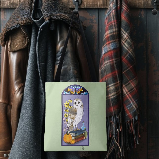 Art Nouveau Barn Owl Pumpkins Bücher (Von Creator hochgeladen)