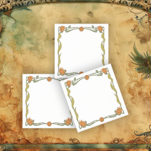 Art Nouveau Bezaubernd Post-it Klebezettel