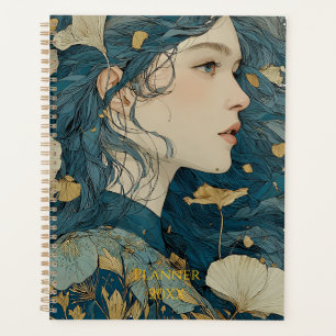 Art Nouveau Blumenfrau Planer