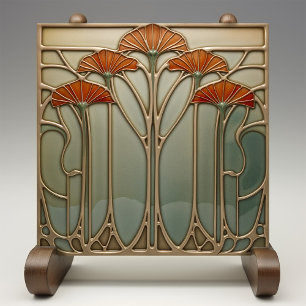 Art Nouveau Blüte [Set 2/4] Fliese