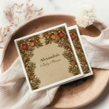 Art Nouveau Botanical Baby Dusche