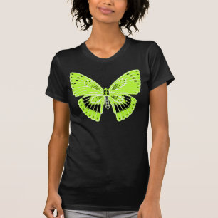 Art Nouveau Butterfly Green T-Shirt