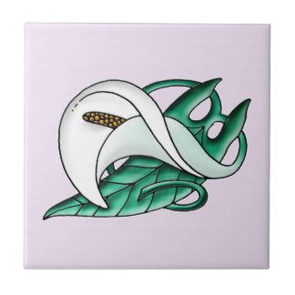 Art Nouveau calla lia Fliese