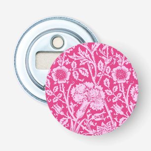 Art Nouveau Carnation Damask, Fuchsia Pink Flaschenöffner