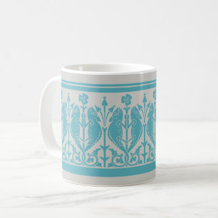 Art Nouveau Chamäleons Kaffeetasse