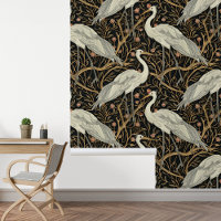 Art Nouveau Cranes