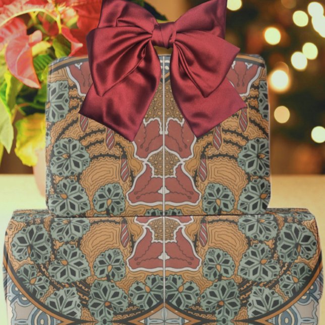 Art nouveau Cyclamen floral Eugene Grasset elegant Geschenkpapier (Von Creator hochgeladen)