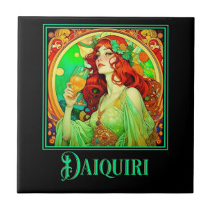 Art Nouveau Daiquiri Fliese