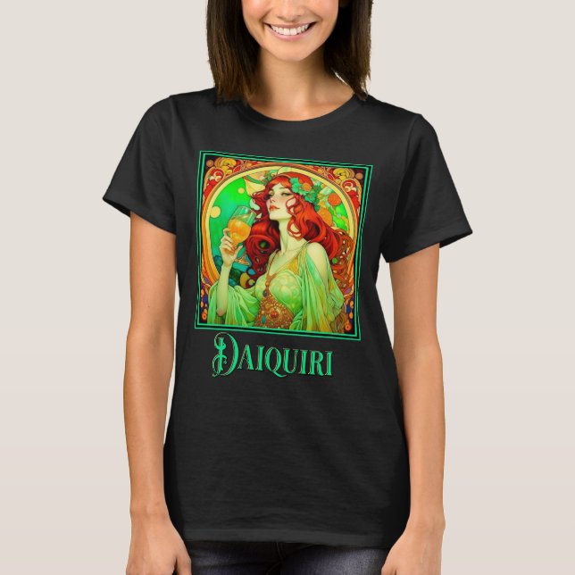 Art Nouveau Daiquiri T-Shirt (Vorderseite)