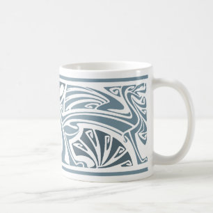 Art Nouveau Dragons Tasse