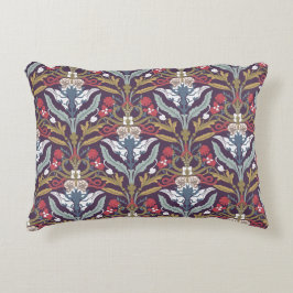 Art Nouveau Druck mit warmer Tönung Dekokissen