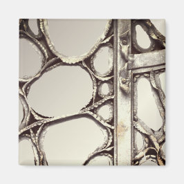 Art Nouveau Eisentor Tür antoni gaudi elegant Magnet