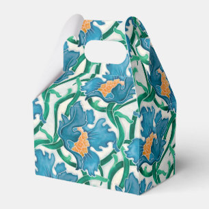 Art Nouveau Floral Majolica Muster Geschenkschachtel