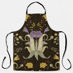 Art Nouveau Floral: Vintages Muster Schürze