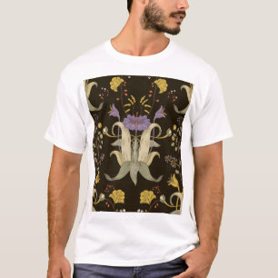 Art Nouveau Floral: Vintages Muster T-Shirt