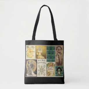 Art nouveau Frauenwerbung vintage