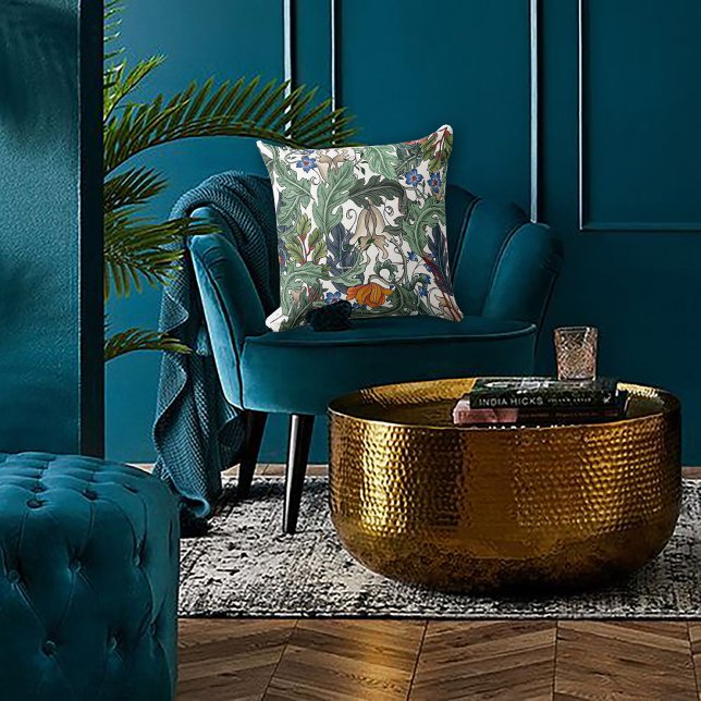 Art Nouveau Garden Muse Design Kissen (Von Creator hochgeladen)