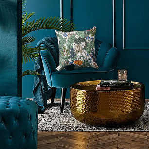 Art Nouveau Gartenmuseum Design Kissen