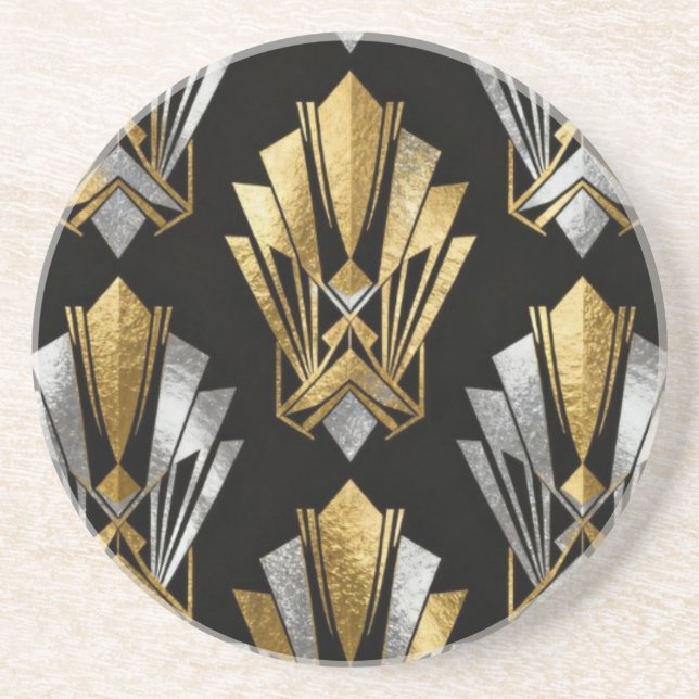 Art Nouveau Getränkeuntersetzer (Vorne)