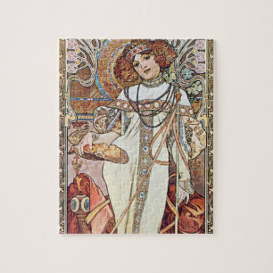 Art Nouveau Goddess Puzzle
