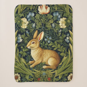 Art nouveau Hase im Garten Sherpadecke